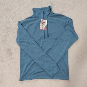 Stretch fleece half zip